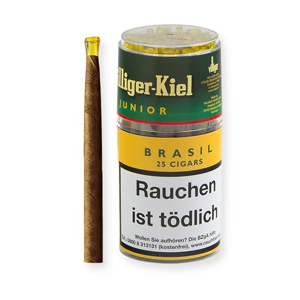 VILLIGER Kiel Junior Zigarren Brasil Dose